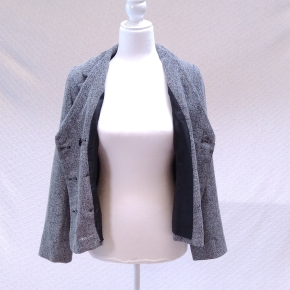 Spiegel Gray Button Up Blazer Jacket - Picture 8 of 9